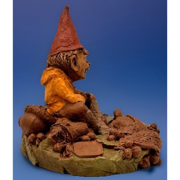 Tom Clark Gnome FREDDY Figurine #55 Turtle Fisherman Fred Astaire w/COA 1983 Vtg - Picture 5 of 7
